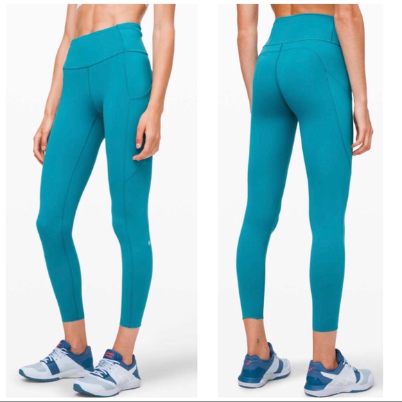lululemon athletica Pants - Lululemon Fast and Free Tight 25” Ice Cave, 4